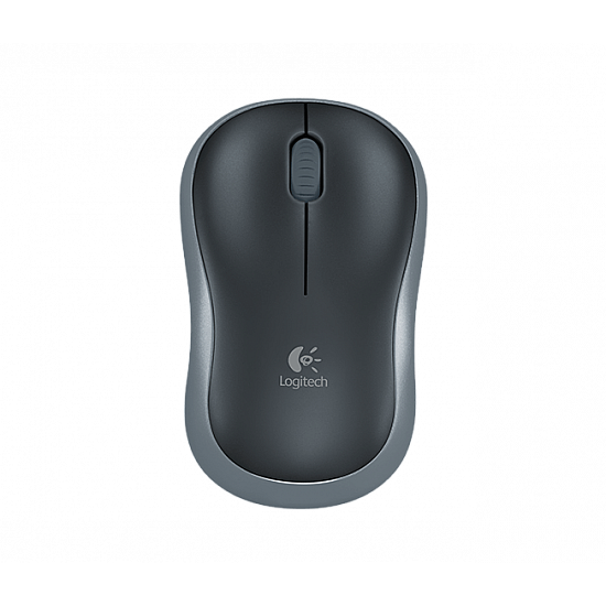Logitech M185 Wireless Optical mouse swift grey [RF 2.4Ghz, 1000 DPI, 3-Button, AA, 10m]