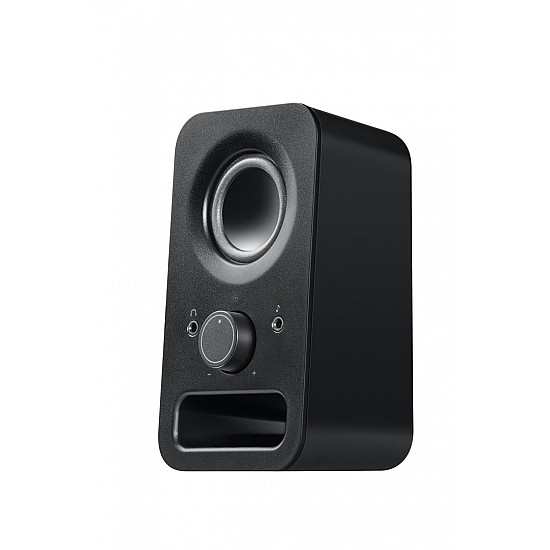 Logitech Z150 Stereo-Lautsprecher, Schwarz, Kabelgebunden, 980-000814
