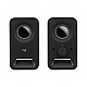 Logitech Z150 Stereo-Lautsprecher, Schwarz, Kabelgebunden, 980-000814