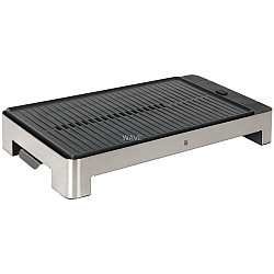 LONO Elektrogrill, gerippt schwarz/edelstahl, 2.000 Watt