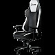 LORGAR Base 311, Gaming chair, PU eco-leather, 1.8 mm metal frame, multiblock mechanism, 4D armrests, 5 Star aluminium base, Class-4 gas lift, 75mm PU casters, Black + white