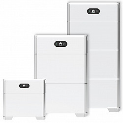 Battery Management Module; supports up to 3 battery modules; LiFePO4 cell technology; IP65 rating; weight 12kg; 10-year warranty