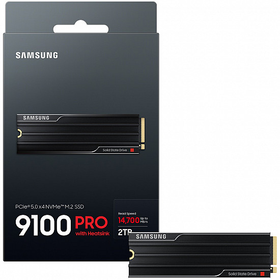 Samsung 9100 PRO SSD diskas su PCIe 5.0 x4, 2TB, M.2 2280 2025