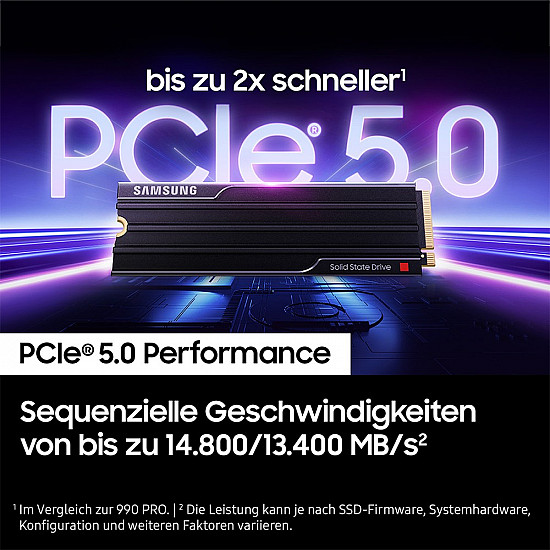 Samsung 9100 PRO SSD diskas su PCIe 5.0 x4, 2TB, M.2 2280 2025