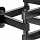 Maclean TV mount, max vesa 600x400, fits curved TVs, 37-80, 40kg, MC-710N
