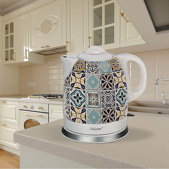 Ceramiczny czajnik elektryczny 1,5l 1200W MR-066-PORTO