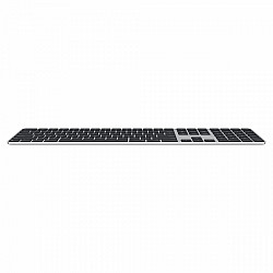 Apple Magic Keyboard with Touch ID and Numeric Keypad for Mac models with Apple silicon Keyboard Wireless English Black Bluetooth, USB-C