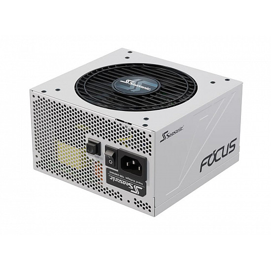 SEASONIC FOCUS GX White maitinimo blokas su 850W, 80 PLUS GOLD, nuimami kabeliai 2025