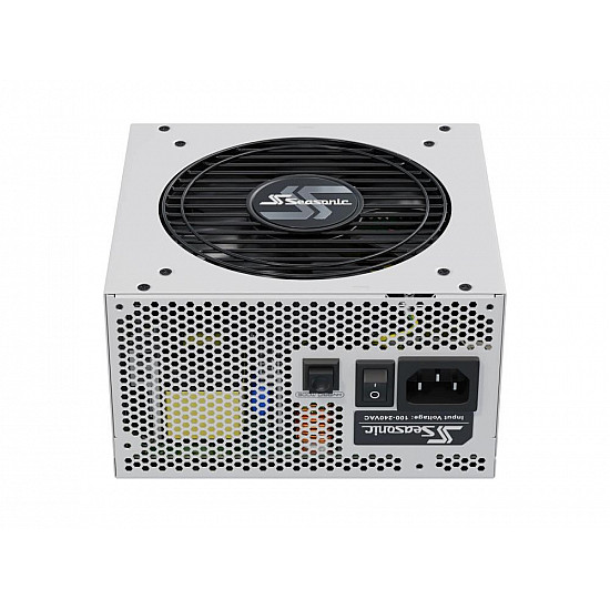 SEASONIC FOCUS GX White maitinimo blokas su 850W, 80 PLUS GOLD, nuimami kabeliai 2025