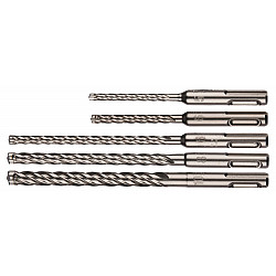 NEMESIS 2 SDS+ hammer drill bit set B-58992 silver 5-piece