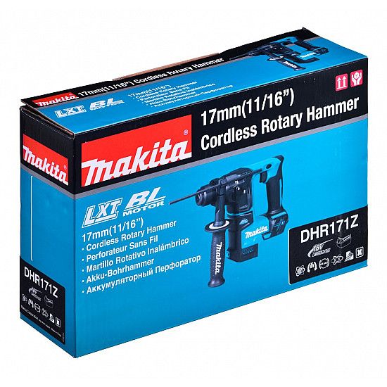 Makita DHR171Z Borehammer Batteri og lader ikke inkluderet 18V 1.2Joule