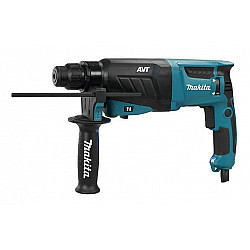 MAKITA SDS-PLUS ROTARY HAMMER DRILL WITH FORGING OPTION 800W 2.4J AVT HR2631F