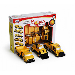 MalBlo Magnetic Construction vehicles