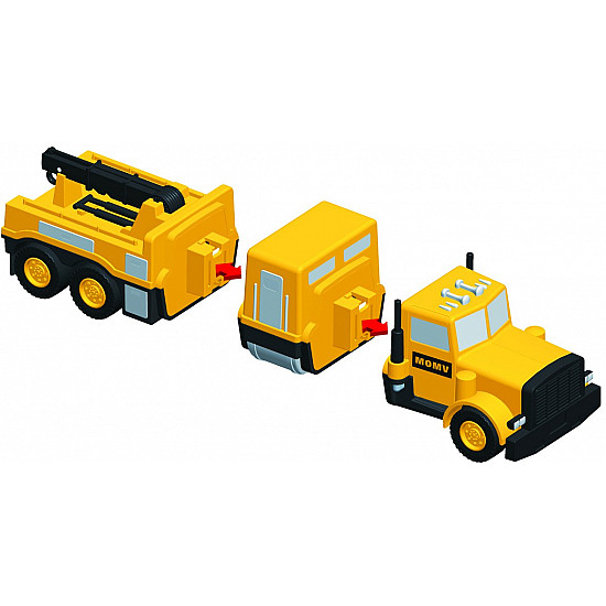 MalBlo Magnetic Construction vehicles