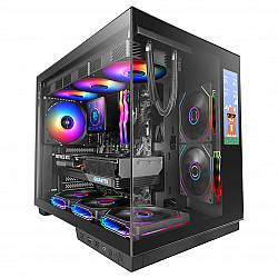 Mars Gaming MCMIRAGE computer case Midi Tower Black