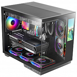 Mars Gaming MCMIRAGE computer case Midi Tower Black