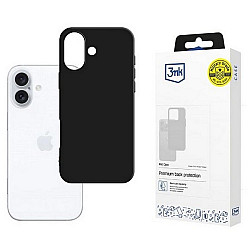 3mk Matt Case do Apple iPhone 16 czarny