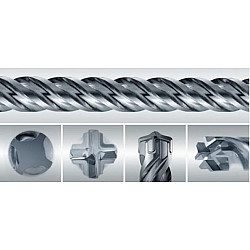 Nemesis, drill bit, twist drill, 2.2 cm, 520 mm, 40 cm, 130