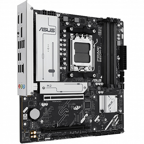 ASUS MB ASUS PRIME B850M-A-CSM (AMD,AM5,DDR5,mATX) - AMD Sockel AM5 (Ryzen Zen4) - Micro/Mini/Flex-ATX