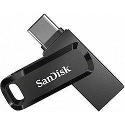 2er Pack SanDisk Ultra Dual Go Typ-A/Typ-C 128GB USB-Stick Swivel, bis zu 400 MB/s, USB 3.2 Gen 1x1 (5 Gbit/s)