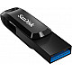 2er Pack SanDisk Ultra Dual Go Typ-A/Typ-C 128GB USB-Stick Swivel, bis zu 400 MB/s, USB 3.2 Gen 1x1 (5 Gbit/s)
