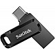 2er Pack SanDisk Ultra Dual Go Typ-A/Typ-C 128GB USB-Stick Swivel, bis zu 400 MB/s, USB 3.2 Gen 1x1 (5 Gbit/s)