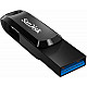 2er Pack SanDisk Ultra Dual Go Typ-A/Typ-C 128GB USB-Stick Swivel, bis zu 400 MB/s, USB 3.2 Gen 1x1 (5 Gbit/s)