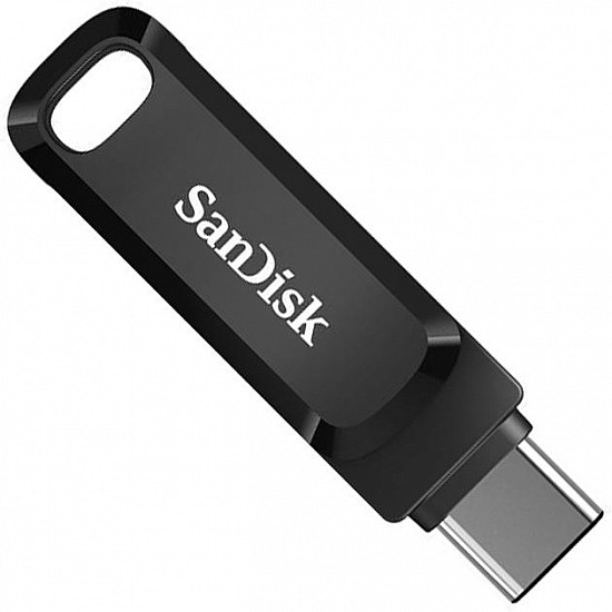 2er Pack SanDisk Ultra Dual Go Typ-A/Typ-C 128GB USB-Stick Swivel, bis zu 400 MB/s, USB 3.2 Gen 1x1 (5 Gbit/s)