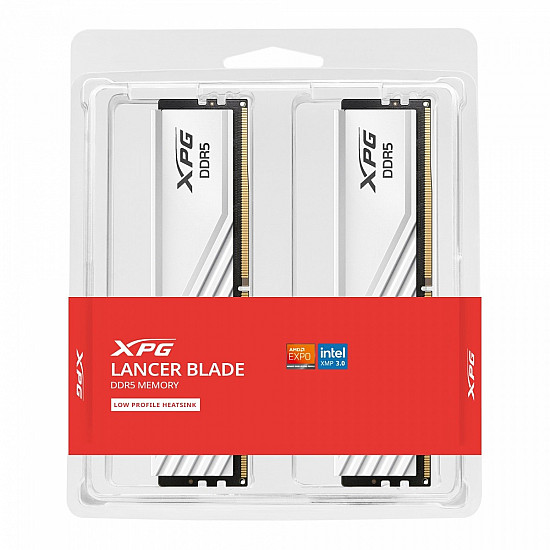 ADATA DDR5 32GB 6000-36 K2 XPG Lancer Blade white AX5U6000C3616G-DTLABWH