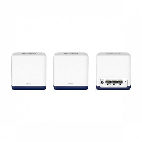 AC1900 Whole Home Mesh Wi-Fi System Halo H50G (3-Pack) 802.11ac 1300+600 Mbit/s Ethernet LAN (RJ-45) ports 3 Mesh Support Yes MU-MiMO Yes No mobile broadband