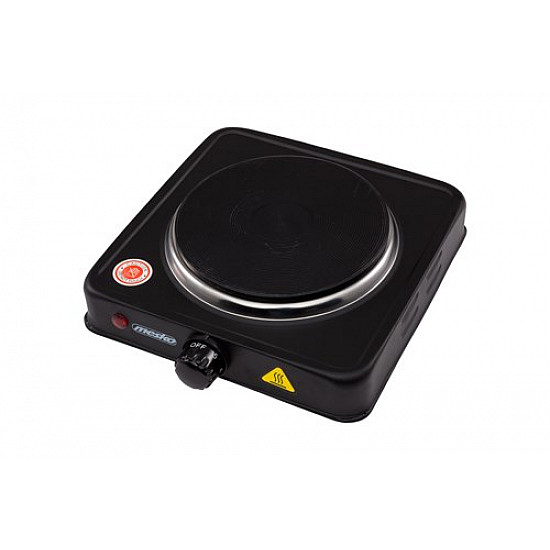 Mesko Hob MS 6508 Number of burners/cooking zones 1 Rotary Black Electric
