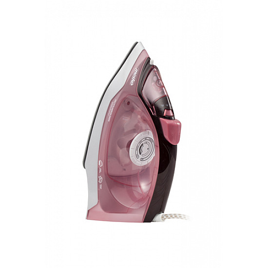 Mesko Iron MS 5028 Steam Iron 2600 W Continuous steam 35 g/min Steam boost performance 60 g/min Pink/Grey