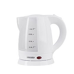 Mesko Kettle MS 1276 Standard 1600 W 1 L Plastic 360° rotational base White