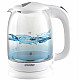 Mesko Kettle MS 1302w Electric 2200 W 1.7 L Glass 360° rotational base White
