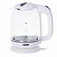Mesko Kettle MS 1302w Electric 2200 W 1.7 L Glass 360° rotational base White