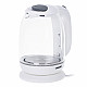 Mesko Kettle MS 1302w Electric 2200 W 1.7 L Glass 360° rotational base White