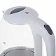 Mesko Kettle MS 1302w Electric 2200 W 1.7 L Glass 360° rotational base White