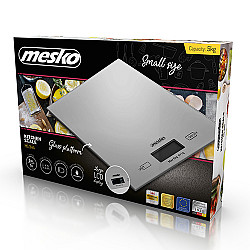 Mesko | Kitchen Scales | MS 3145 | Maximum weight (capacity) 5 kg | Graduation 1 g | Display type LCD | Silver
