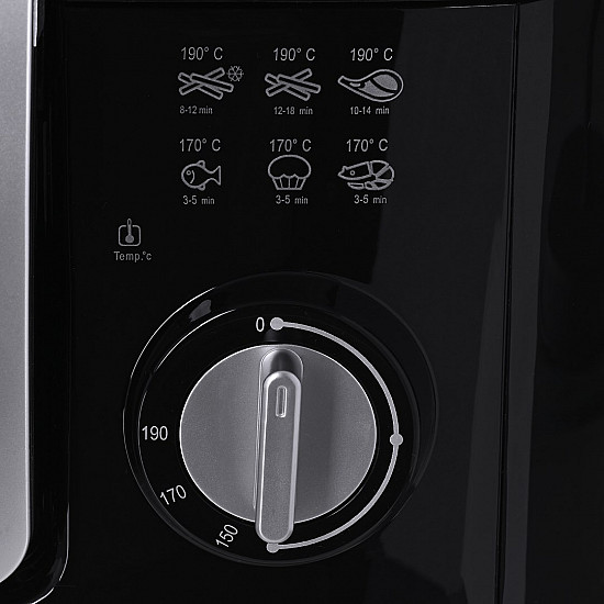 Mesko Deep fryer MS 4908 Power 1800 W Capacity 2.5 L Black