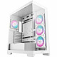DEEPCOOL CG580 4F - ATX - 4x120mm ARGB fans - 2xUSB 3.0 - panoramic - tempered glass - white