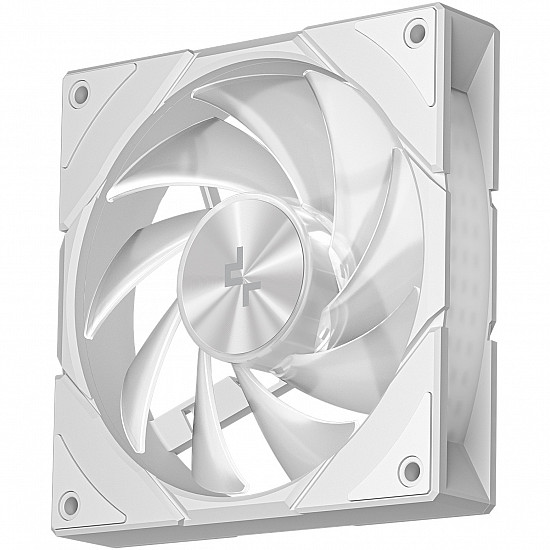 DEEPCOOL CG580 4F - ATX - 4x120mm ARGB fans - 2xUSB 3.0 - panoramic - tempered glass - white