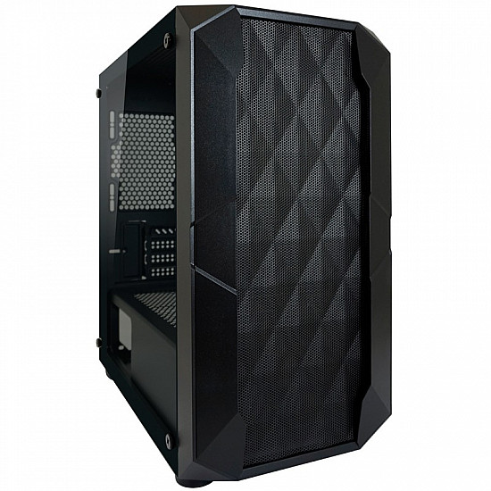 Gaming case LC-712MB-ON Polynom-X black