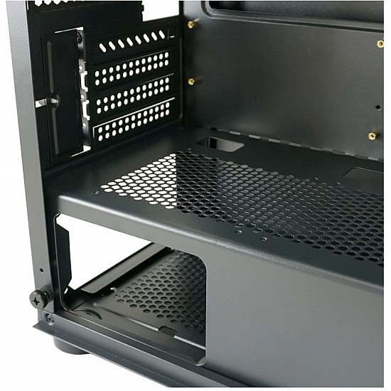 Gaming case LC-712MB-ON Polynom-X black