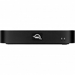 miniStack STX, Thunderbolt 4, Laufwerksgehäuse schwarz, Stapelbares Storage-Gehäuse mit Thunderbolt Hub Xpansion