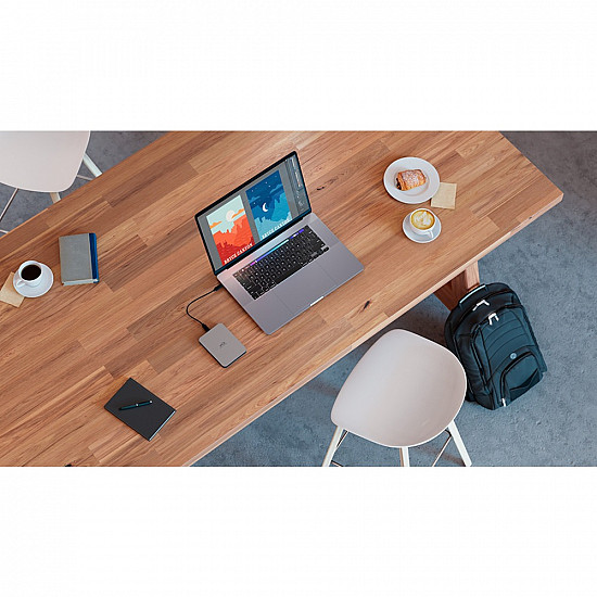 LaCie Mobile Drive Secure išorinis kietasis diskas su 2TB, USB 3.2 Gen 1, USB-C 2025