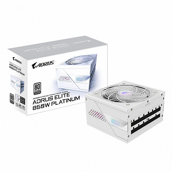 GIGABYTE AORUS ELITE maitinimo blokas su 850W, 80+ Platinum, modulinis 2025