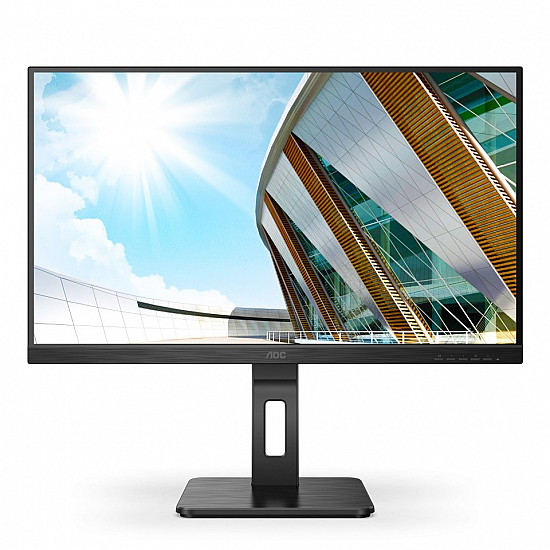 61cm/24 (1920x1080) AOC Pro-line 24P2QM 16:9 FHD 75Hz 4ms HDMI DVI DP VGA Speaker Pivot Black
