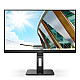 61cm/24 (1920x1080) AOC Pro-line 24P2QM 16:9 FHD 75Hz 4ms HDMI DVI DP VGA Speaker Pivot Black