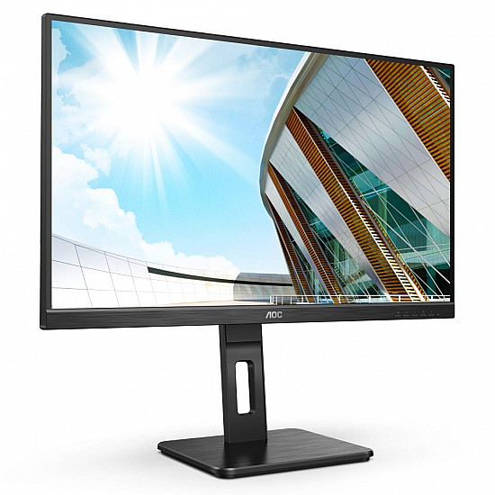 61cm/24 (1920x1080) AOC Pro-line 24P2QM 16:9 FHD 75Hz 4ms HDMI DVI DP VGA Speaker Pivot Black
