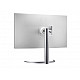 LCD Monitor LG 31.5 Panel VA 3840x2160 16:9 144 Hz Matte 5 ms Speakers Pivot Height adjustable Tilt Color Black / White 32UQ750P-W